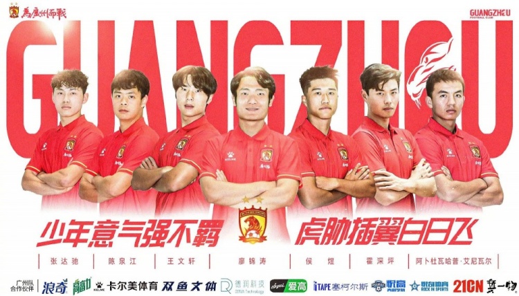  廣州隊球員王文軒轉會重慶銅梁龍，今年25歲，司職中衛(wèi) ???