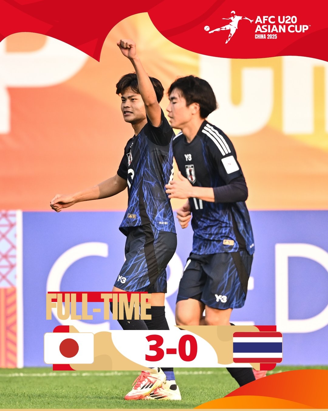  日本U20主帥賽后：雖然全取三分，但球隊(duì)各方面都有待提升