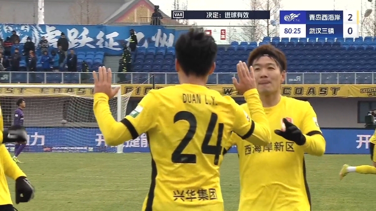  鎖定勝局！高迪頭球中柱段劉愚補(bǔ)射得手，西海岸2-0擴(kuò)大優(yōu)勢(shì)
