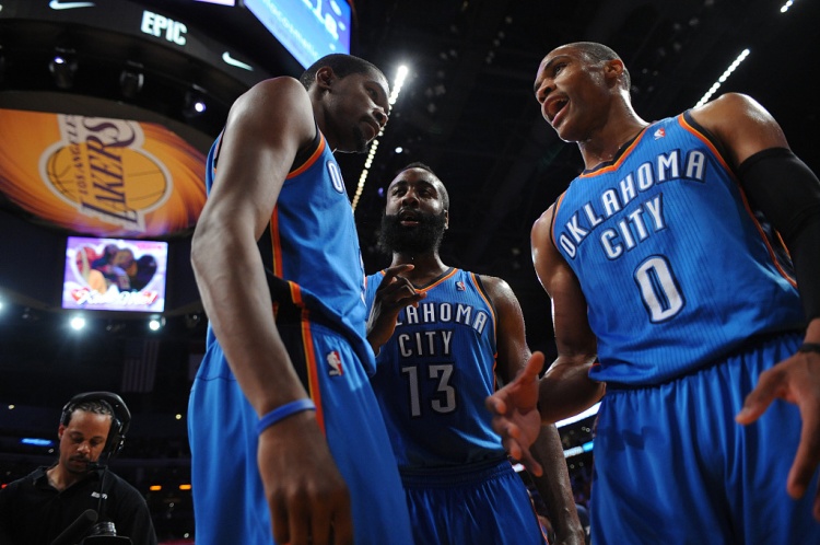  雷霆三少得分全部進入歷史前20！他們是NBA歷史最大的如果嗎？