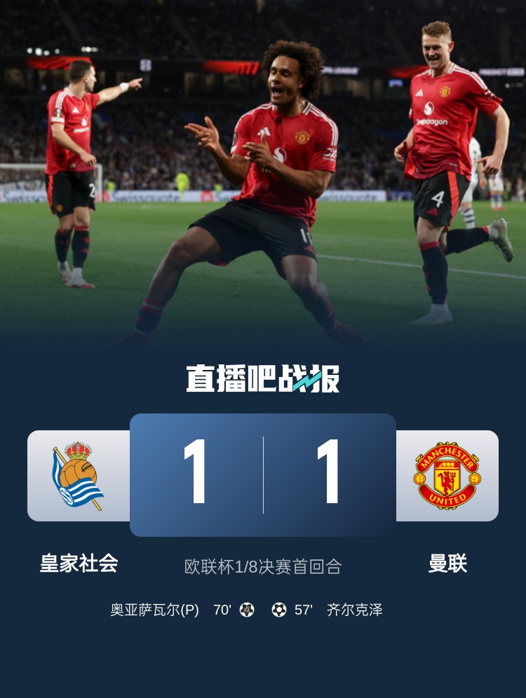 能否拿下歐聯(lián)杯？曼聯(lián)本賽季歐聯(lián)杯繼續(xù)不敗，9場5勝4平